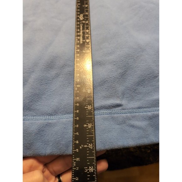 Pacer Blue 1/4 Zip Vintage Fleece Jacket Women's Size L - Picture 6 of 6